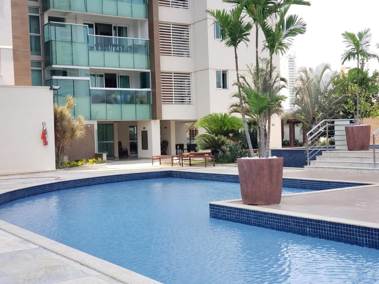 Moderno Flat Com Vista Para O Parque Vaca Brava Goiania Exterior photo